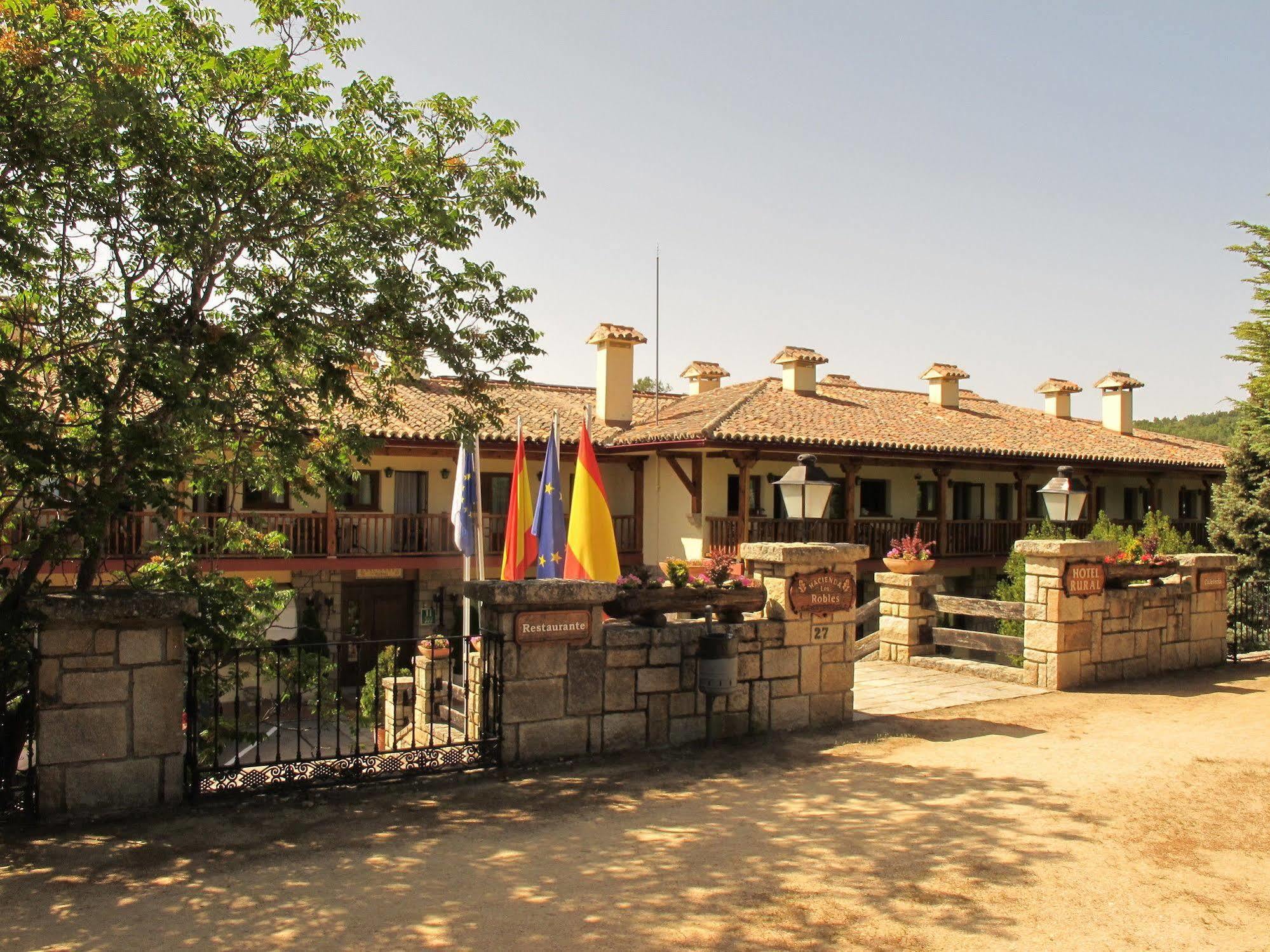 Hotel Rural Spa & Wellness Hacienda Los Robles Navacerrada Extérieur photo