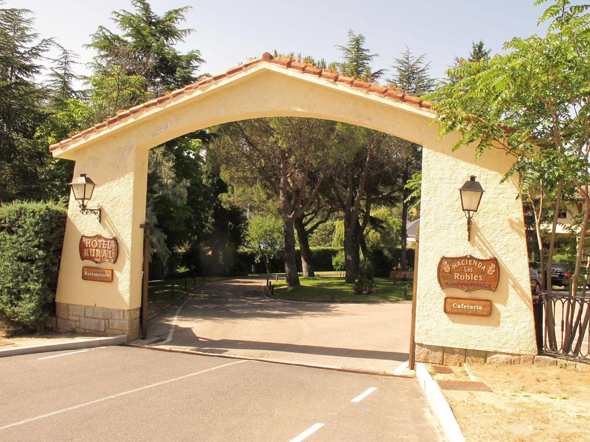 Hotel Rural Spa & Wellness Hacienda Los Robles Navacerrada Extérieur photo